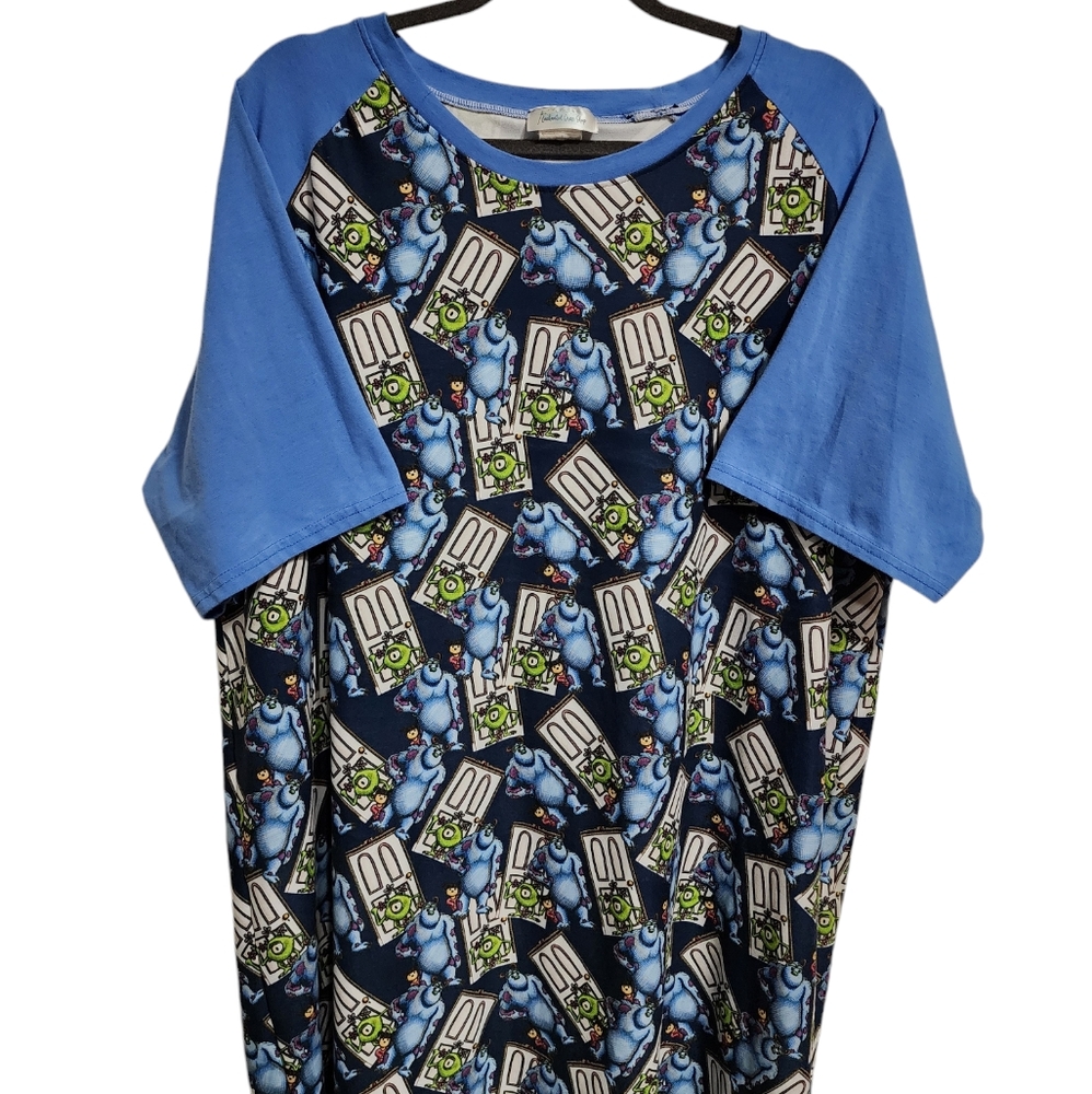 Enchanted Dress Shop Boutique Disney Pixar Monsters Inc Raglan Unisex Shirt 2XL